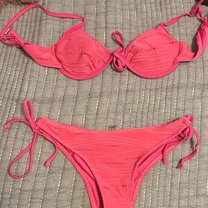 SHEIN Pink Bikini Set